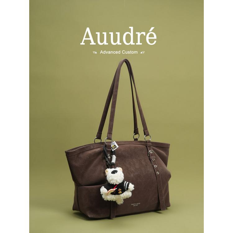 Audre 간결한 캐주얼 대량 가방 여성 신상 겨울 출근 단일 어깨 토트백